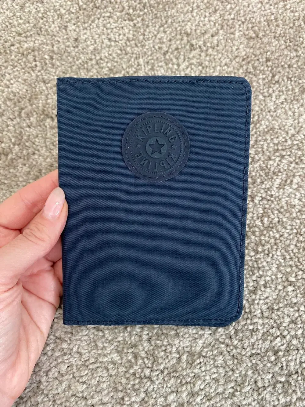 New Kipling Passport Holder & Wallet True Blue Travel Organizer